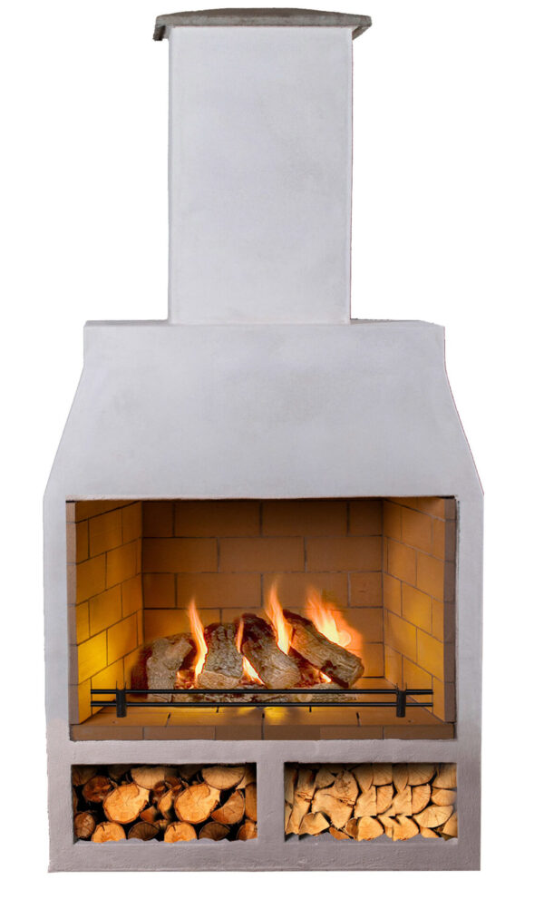 Volcanic Garden Fireplace barbecue – large model